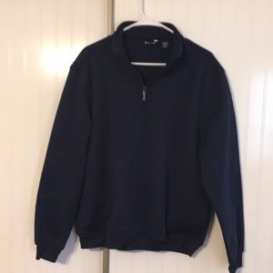 Men’s pro tour large three-quarter zip pull over